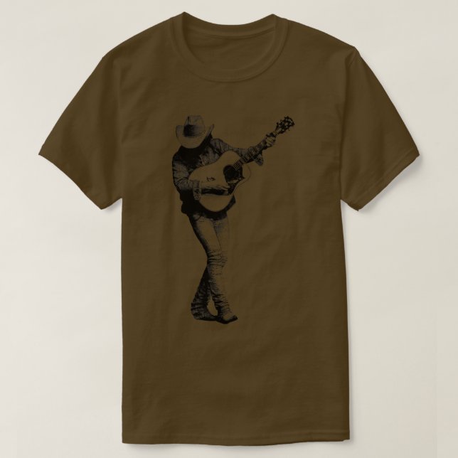 Dwight Yoakam Hoodie T-Shirt (Design Front)