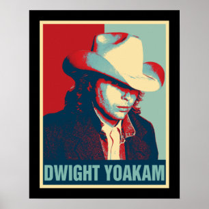 Dwight Yoakam Retro Hope Style Gift For Fans.png Poster