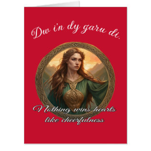 Dwynwen The Patron Saint Of Lovers Card