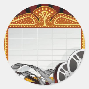 dy02 classic round sticker