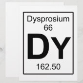 Dy - Dysprosium (Front/Back)