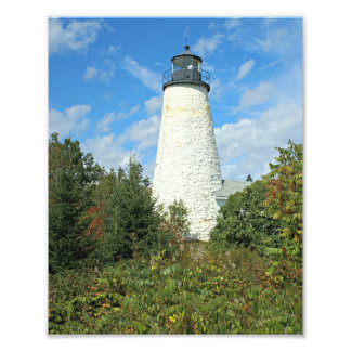 Dyce Head Lighthouse, Castine Maine Photo Print