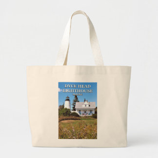 Dyce Head Lighthouse, Maine Jumbo Tote Bag