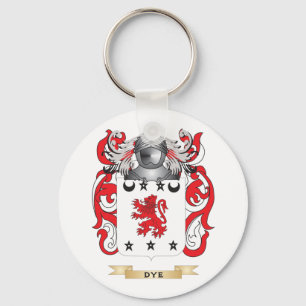 Dye Coat of Arms Keychain