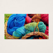 Dyed Wool for Knitting (Front)