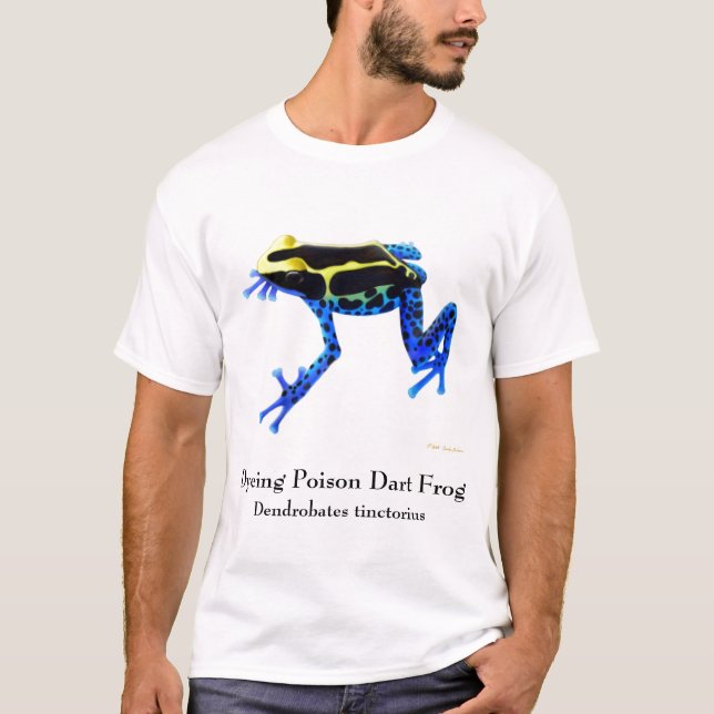 Dyeing Poison Dart Frog T-Shirt (Front)