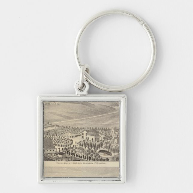 Dyer, Hupers properties Keychain (Front)