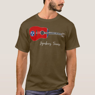 Dyersburg Tennessee Guitar T-Shirt