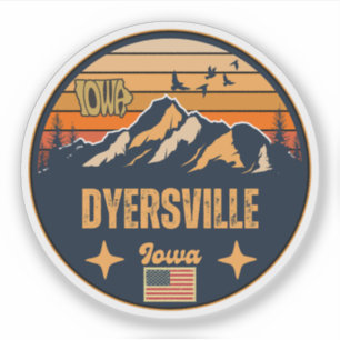 Dyersville, Iowa, United States Sticker