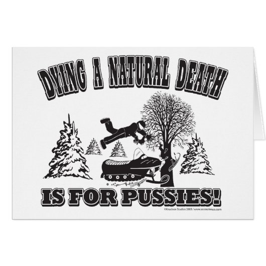 DYING-A-NATURAL CARDS (Front Horizontal)