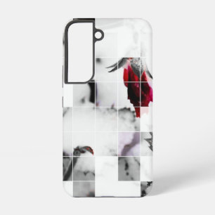 Dying Rose Bloom Photo collage  Samsung Galaxy S22 Case