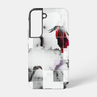 Dying Rose Bloom Photo collage Samsung Galaxy S22 Case
