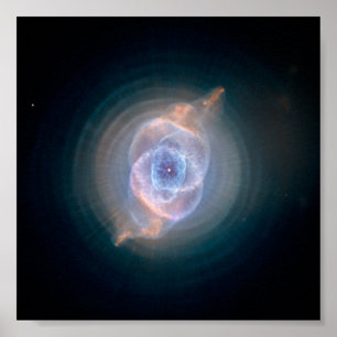 Dying Star: Cat's Eye Nebula Poster