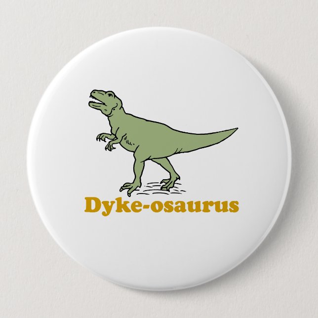 Dykeasaurus Button (Front)