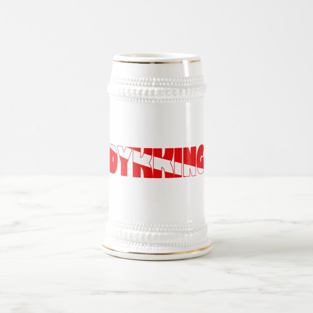 Dykking (Norwegian) Beer Stein (Center)