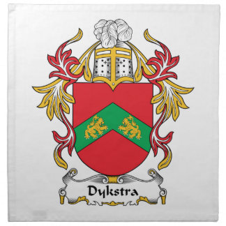 Dykstra Family Crest Napkin