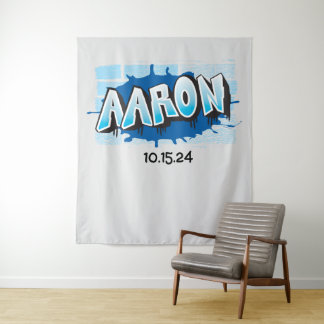 Dylan Graffiti Wall Your Name Tapestry