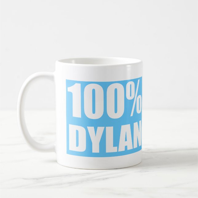 Dylan name coffee mug (Left)