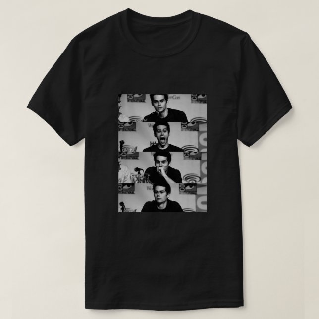 Dylan O'brien Comic with Classic T-Shirt (Design Front)