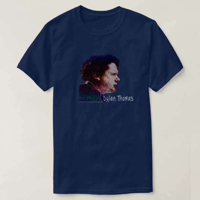 Dylan Thomas T-Shirt (Design Front)