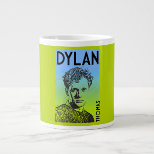 Dylan Thomas Welsh Poet Giant Coffee Mug