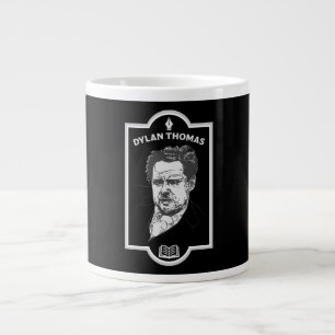 Dylan Thomas Welsh Poet Giant Coffee Mug