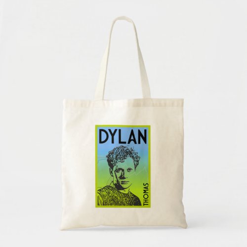 Dylan Thomas Welsh Poet Tote Bag