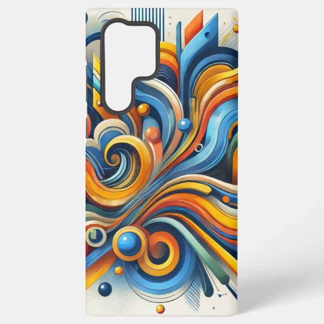 Dynamic Abstract Samsung Case (Back)