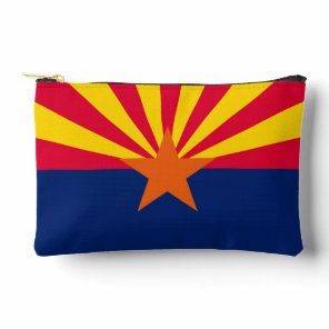 Dynamic Arizona State Flag Graphic on a Accessory Pouch