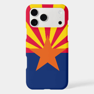 Dynamic Arizona State Flag Graphic on a iPhone 17 Pro Max Case