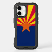 Dynamic Arizona State Flag Graphic on a