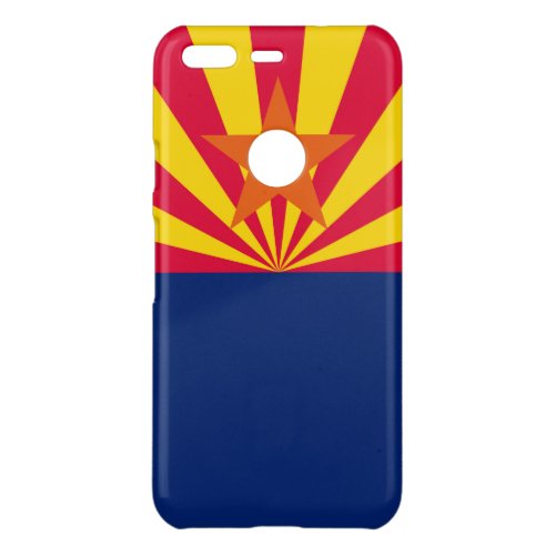 Dynamic Arizona State Flag Graphic on a Uncommon Google Pixel Case
