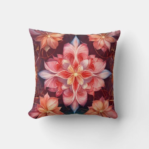 dynamic  artistic perfect adding a pop   throw pillow