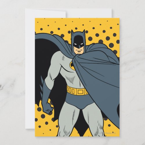 Batman Cape Personalized Invite