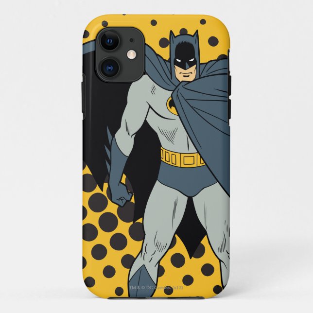 Dynamic Batman Cape Case-Mate iPhone Case (Back)