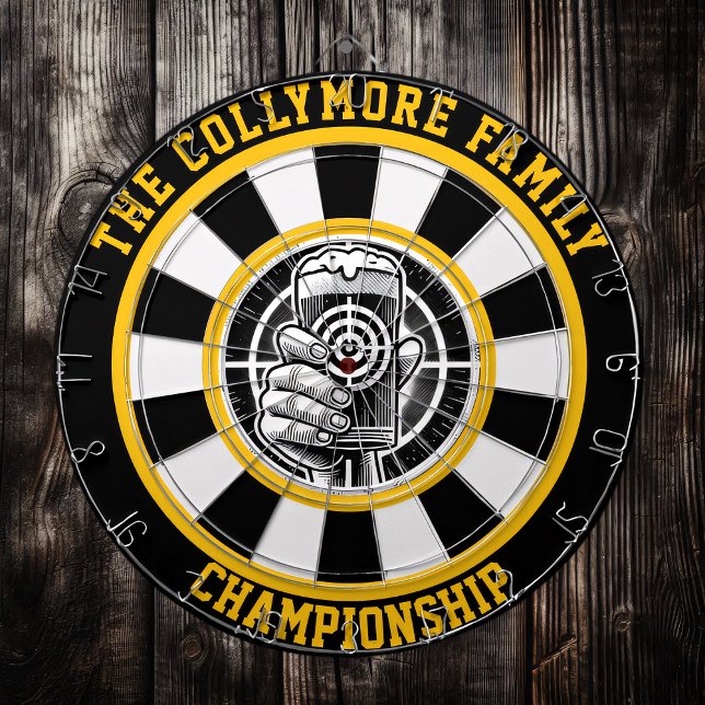 Dynamic Beer Target Artwork Dart Board (Creator Uploaded)