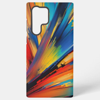 Dynamic Brushstroke Modern Art Samsung Galaxy S22 Ultra Case
