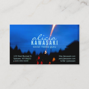 Dynamic Camera Aperture Shutter Graphic Business Card