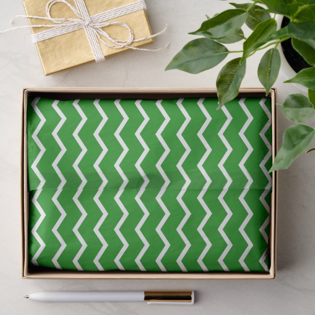 Dynamic Chevron Waves Pattern Tissue Paper (Gift)