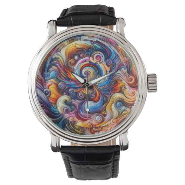 Dynamic Color Vortex Watch (Front)