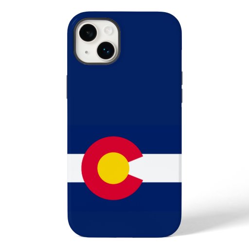 Dynamic Colorado State Flag Graphic on a Case-Mate iPhone 14 Plus Case