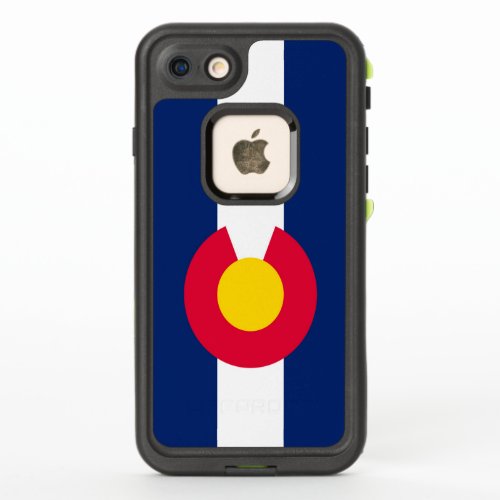 Dynamic Colorado State Flag Graphic on a
