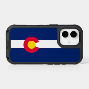 Dynamic Colorado State Flag Graphic on a iPhone 17 Case