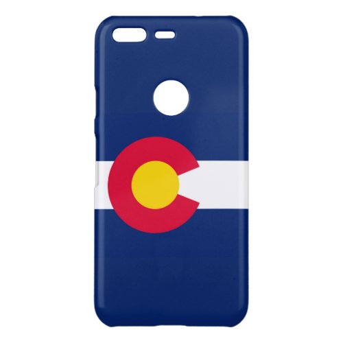 Dynamic Colorado State Flag Graphic on a Uncommon Google Pixel Case