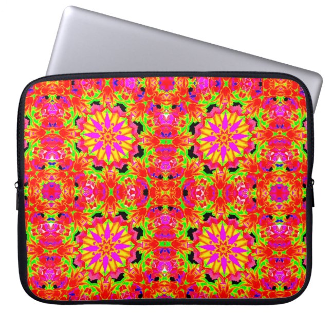 Dynamic Colourful Design for  Electronics Bag (Front)
