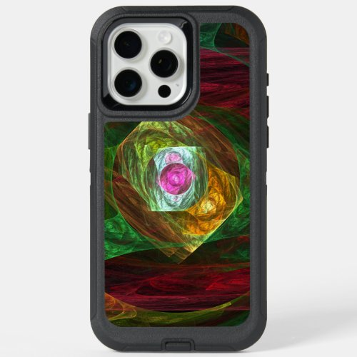 Dynamic Connections Abstract Art iPhone 15 Pro Max Case