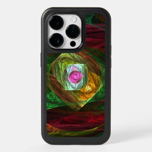 Dynamic Connections Abstract Art OtterBox iPhone 14 Pro Case