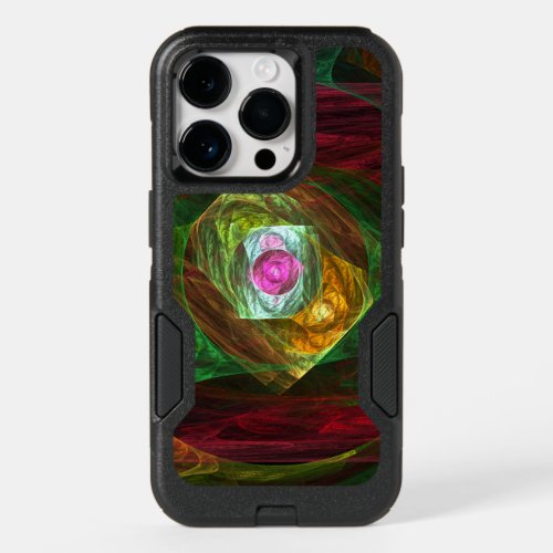 Dynamic Connections Abstract Art OtterBox iPhone 14 Pro Case