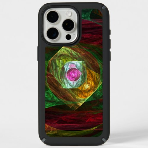 Dynamic Connections Abstract Art iPhone 15 Pro Max Case