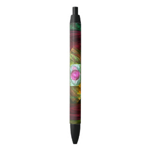 Dynamic Connections Luminous Abstract Fractal Art Pen
